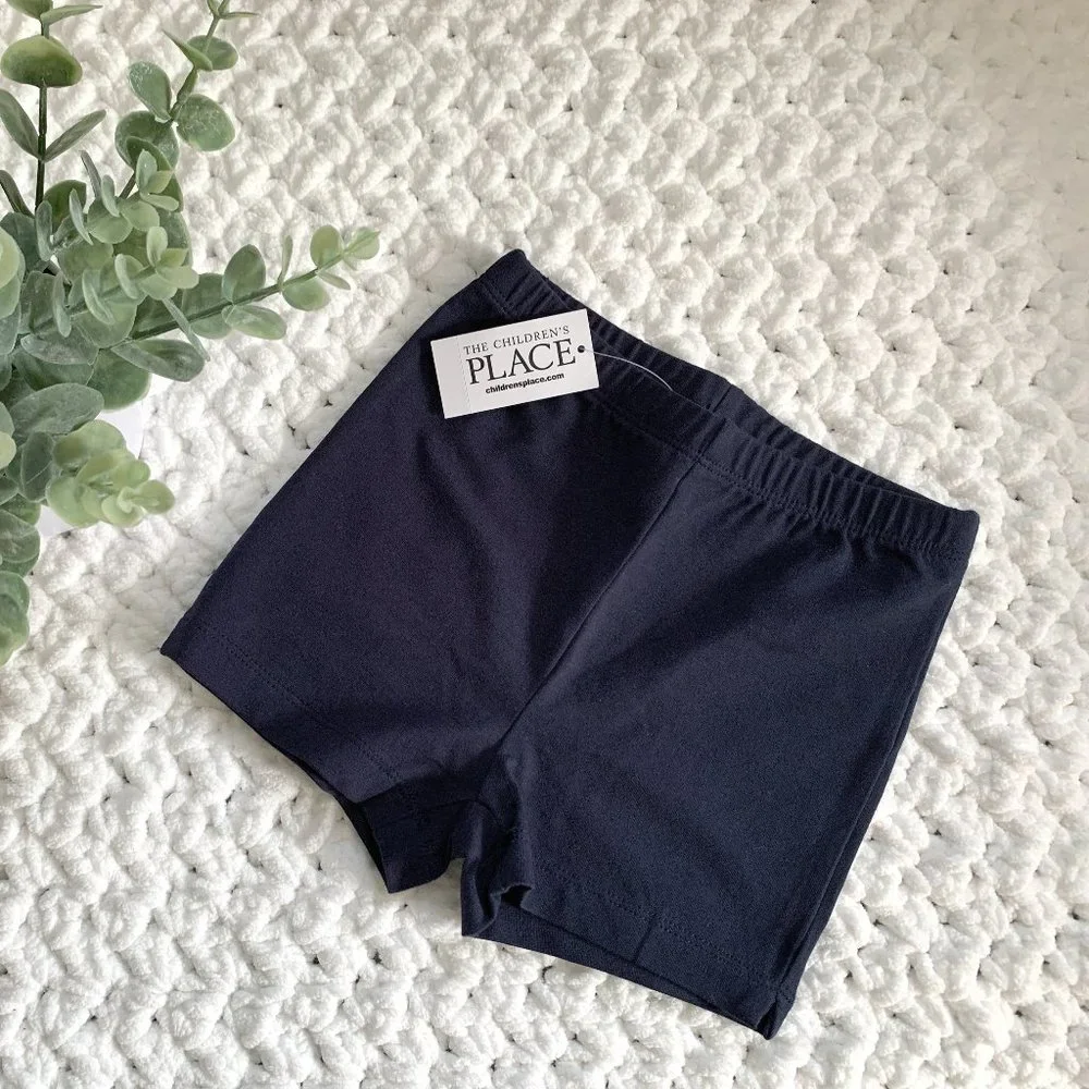 NWT Girls The Children’s Place Bike Shorts (Navy) 3T